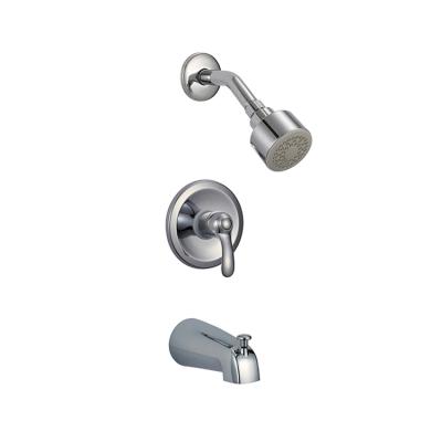 China Without Wall Mounted Slide Bar Shower Tub, Tub And Faucet Kit Set With 8-Inch Rain Shower Head And Tub Spout for sale