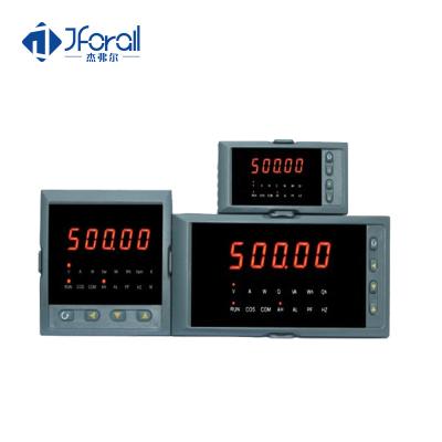 China JFA3100 5 Bit LED Digital Display Controller Single Phase Voltmeter with Alarm Function for sale