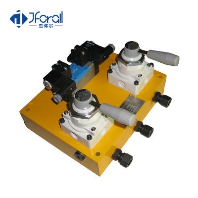 China Manual And Automatic Integrated Brake Valve Unit High Integration Level for sale