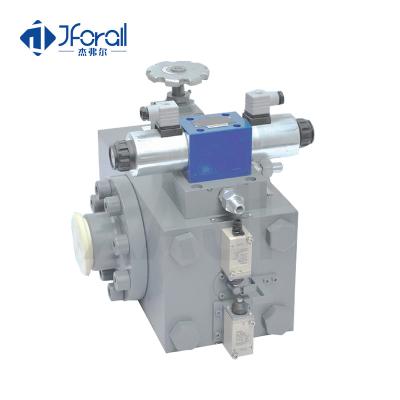 China Hydraulic Control Electrically Operated Valve Two Section Close Valve Two Stage for sale