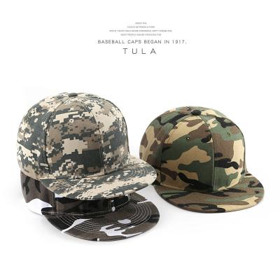 China Sporty Wholesale soft vintage 6 panel classic camo cotton baseball snapback hat for sale