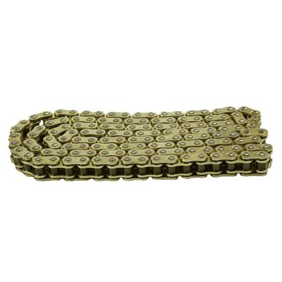 China 40 manganese steel high quality motorcycle chain 428H o ring with copper plated made in china with optimal price for sale