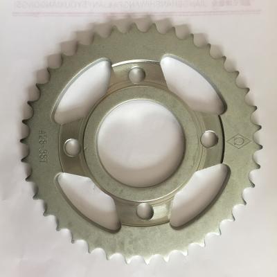 China cheap roller chain sprocket 40Mn 428H Indonesia for sale