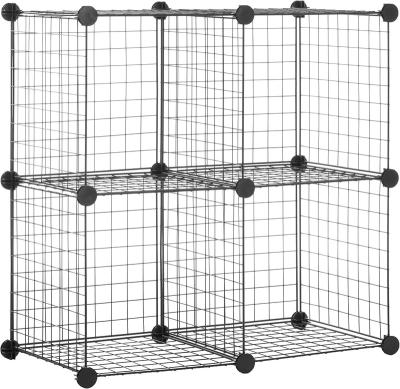 China Best Quality Viable Wholesale Direct Folding Mesh Household Wire Storage Cube for sale