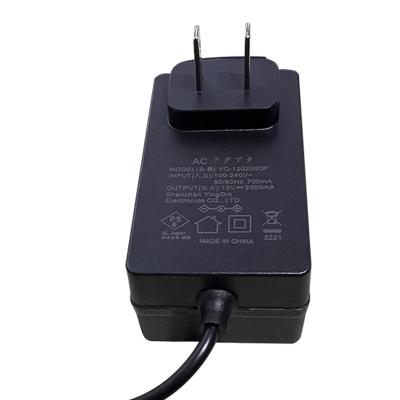 China Over New Spot Voltage Power 12v2A Adapter 3C Chinese Regulatory Certification Monitor Camera DC Change Power Supply for sale