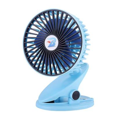 China New Clip Chargeable Fan USB Car Handheld Mini Stroller Rechargeable Desktop 360 Degree Rotating Small Fan for sale