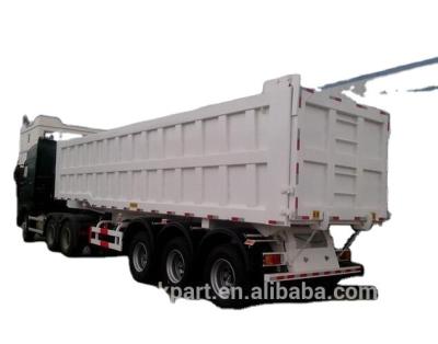 China Siontruk 35M3 Trailer Truck TIPPER SEMI TRAILER Dump Truck Trailer for sale