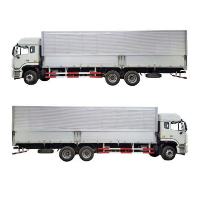 China SINOTRUK ALUMINUM 32FT 10WHEELS WING VAN 12500*2496*3850 for sale