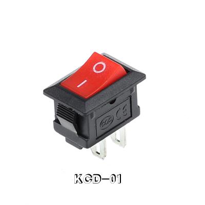 China Industrial Control Rocker Inverter Mini Switch 15*10mm Small Size (kcd1-101 3a125v 1a250v AC) for sale