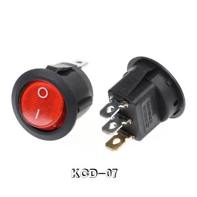 China Industrial Control Hot Sale On Off 30a 12vac Rocker Rocker Switch Waterproof Rocker Switch 24v 4 Pins for sale