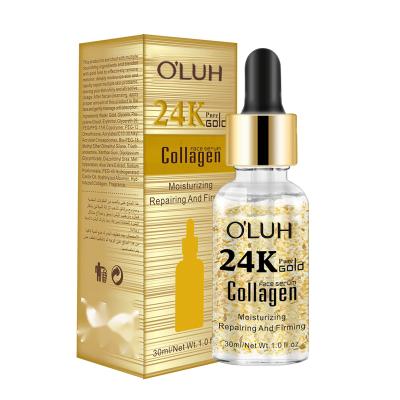 China Black Master Remover High Quality Facial Collagen Moisturizing Essence 24k Gold Serum Anti Wrinkle Whitening Face Serum for sale