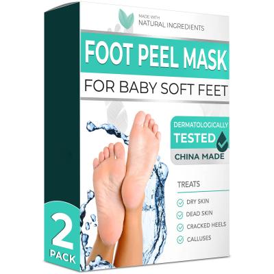 China Natural Foot Safe Ingredients and Non-Toxic Botanical Extracts Peeling Foot Mask Healthy Foot Skin Mask for sale