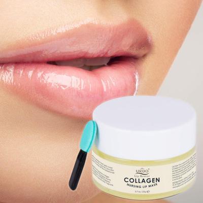 China Waterproof China Manufacture Sleep Night Treatments Lip Balm Private Label Moisturizing Lip Mask for sale