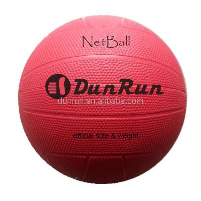 China Customized 20-190 18 Panel Rubber Leather Outdoor Indoor Netball Size 5 Official Nature for sale