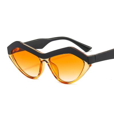 China Fashion Cat Eye Shades Sunglasses Unisex Wholesale Quality Wholesale Size Quality Retro Fashion Sunglasses Modern Vintage Sun Glasses New for sale