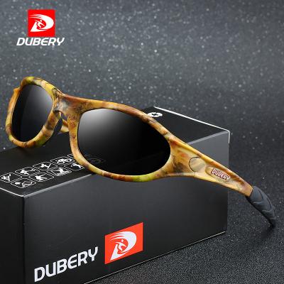 China Fashion Dubery D781 Mens Outdoor Sport Sunglasses Polarized UV400 Cycling Driving Shades Sun Glasses With Box for sale