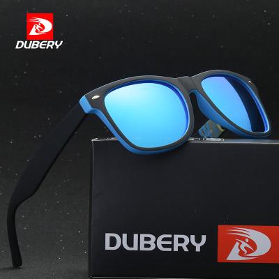 China Fashion DUBERY D728 Best Selling Custom Logo Fashionable Polarized River Sun Glasses Men Sports Sunglasses Wholesale Custom Logo for sale