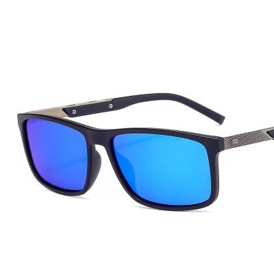 China Fashion High Quality UV400 Sunglasses Protected Mirror Lens Square Sun Glasses Sunglasses For Man Women for sale