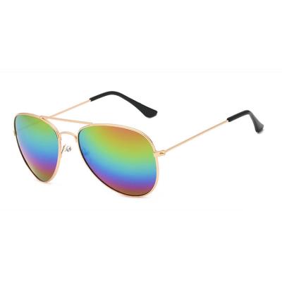 China anti-blue glass china factory wholesale female metal frame shades custom classic pilot logo sun glass men polarized sunglasses for sale