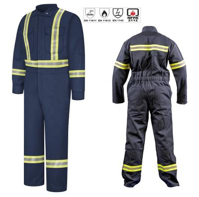 China EN11612 D3 E3 Reusable Flame Retardant Reflective Thermal Wool FR Wool FR Protective Clothing EN11612 D3 E3 Thermal Protective Clothing For Men's Safety In Winter Working for sale