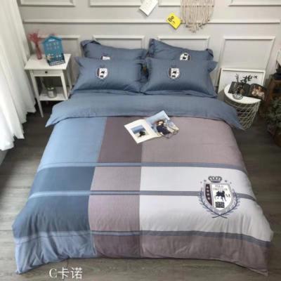 China Skillfull KOREAN manufactyre printed cotton sheets set from stock fabric for sale