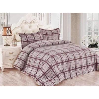 China 2021 hot sale new polyester KOREAN stock bed sheets set cheap shet for sale