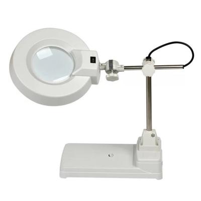 Κίνα υπολογιστής γραφείου 3x 5x 8x Magnifier που ενισχύει τα ασφαλή εργαλεία λαμπτήρων ESD των οδηγήσεων προς πώληση