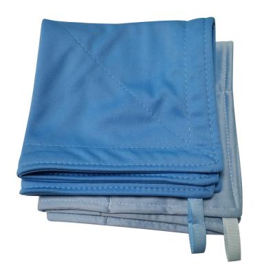 China Cleanroom Lab ESD High Absorbent Reusable Washable Lint Free Microfiber Cloth  Rags for sale