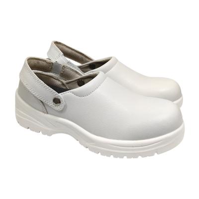 China White Anti Smashing ESD Anti-Static Safety Shoes With Steel Toe Caps For Dust-Free Cleanroom Esd Work Shoes for sale