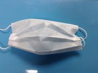 China Staubfreie Cleanroom-Verbrauchsmaterial-Wegwerfgesichtsmaske 2 FALTE Earloop FALTEN-3 zu verkaufen