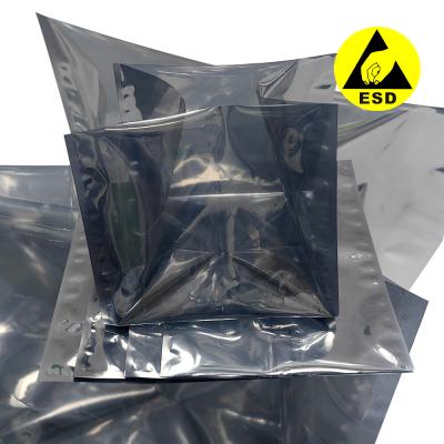 China Large Three-Dimensional Moisture Barrier Shielding Bag ESD Anti Static Shielding Plastic Packaging Bag for sale