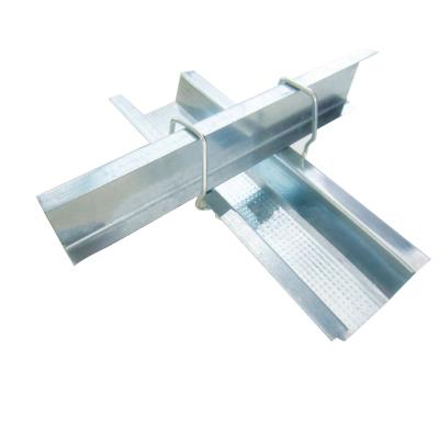 China Contemporary High Quality Galvanized Steel Light Metal Keel Stud And Track For Ceiling 75 Sky And Earth Keel for sale