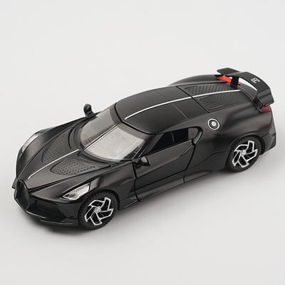 China Music/Light/Pull Back/5 La Bugatti 1:32 La Car Alloy Sports Car Model Diecast Metal Toy Vehicles Open Pull Back Vehicle For Kids Gift for sale