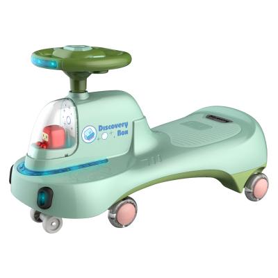 China New Exercise Children Twisted Car Wheel Mute Universal Baby Swing Car Sliding Anti-Rollover Car/Baby With Music/Baby Scooter Ride On Car for sale