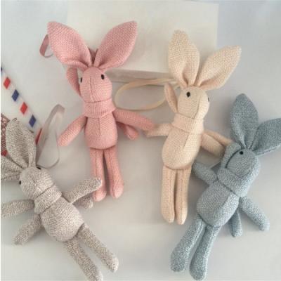 China NEW Bunny Bouquet Cute Plush Dolls Fun Dress Rabbit Key Chain Animal Stuffed TOY, Kid's Party Plush TOY for sale