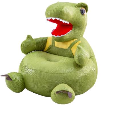 China New dinosaur toy plush toy non-slip creative children's sofa pillow comfortable children pp high quality cotton seat like for sale