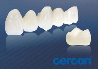 China Wear Resistance CAM Cercon Zirconia Crowns Easy Cleaning High Biocompatibility for sale