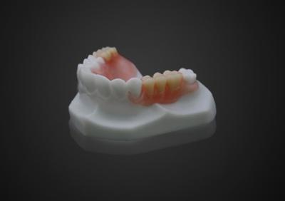 China Lightweight Comfortable Valplast Partial Denture Easy Cleaning High Transparency for sale