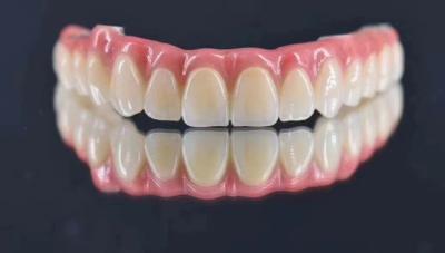 China Dental Lab Customized Implant Supported Metal Crown Natural Looking For Long Term Stability for sale