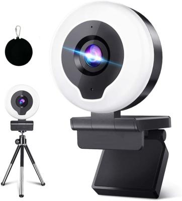 China Kolitt Live Stream Online Teaching Video Recording Usb Webcam 2K Webcam Led Ring Light 1944P 1080P Webcam Auto Focus for sale