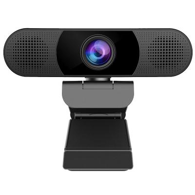 China 1080P Video Recording Streaming Webcam 90 View Computer Camera Plug Play&USB Webcam w/Cover for Online Calling/Conference for sale