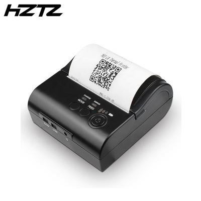 China 3Inch 80mm POS Terminal Mini Portable Mobile Thermal Receipt Black And White Printer For Mobile Phone for sale