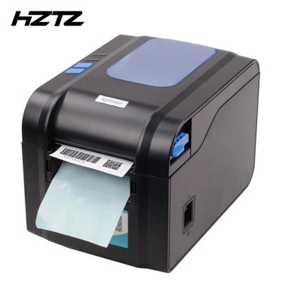 China Black And White Automatic Label Printer 370B Cutter 80mm USB Speed ​​152mm/s Left Thermal Printer for sale