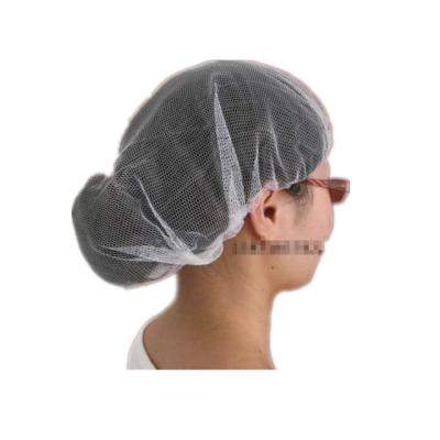 China Food Industry Customized Disposable Anti Dust Head Cover Nylon Net Hair Buffing Cap For Food Industry for sale