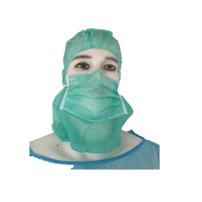 China Disposable Astronaut Single Head Space Hat Caps Nonwoven Elastic Elastic Or Double Headset for sale