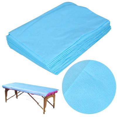 China Beauty salon CPE medical disposable bed cover pp protective sheet used in operating room beauty salon yoga for sale