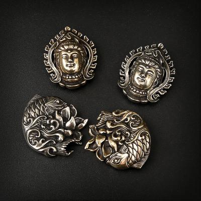 China New Buckle Cloth Handmade Leather Bag DIY Goods Brass White Copper Metal Buckle Decorative Accessories Juhua for sale