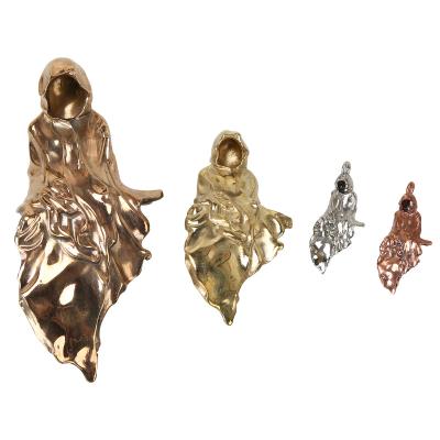 China Key chain Juhua incense solid brass antique cover soul pieces home living room pendant pendant for sale