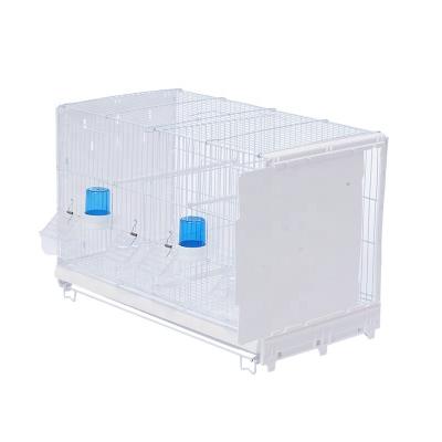 China Birdcage Small and Medium Parrot Breeding Macaw Parrot Breeding Square Stocked Cage for sale