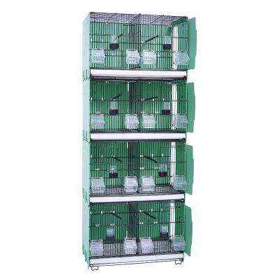 China Stocked Breeding Flight Bird Cage for Finches Parakeets Cockatiels Conures Parakeets Canary Parrots for sale